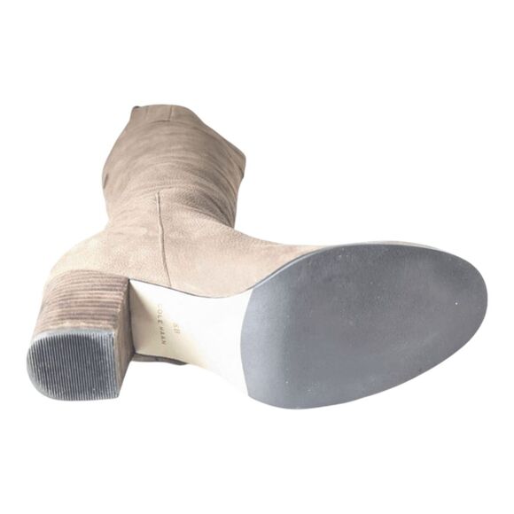 COLE HAAN Davenport Tall Leather Boot Size 8B - Picture 8 of 9